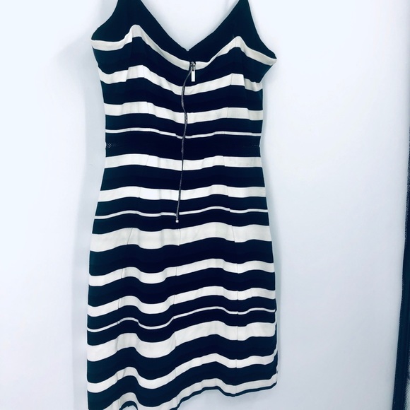 ✨French Connection Striped Spaghetti Strap Dress - Picture 4 of 8